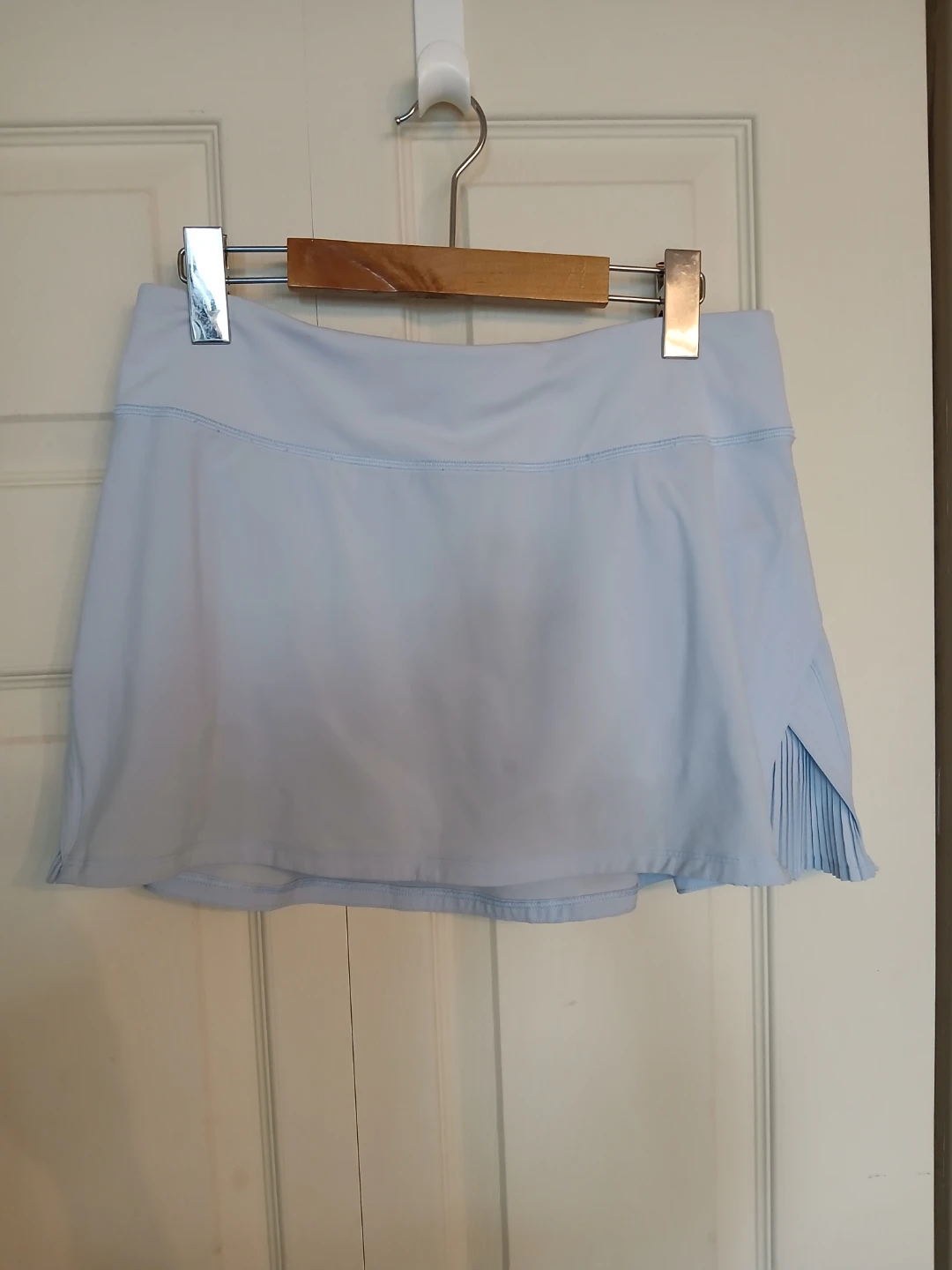 LULULEMON Play Off The Pleats Pastel Blue Athletic Skirt, Size 6 - photo 4