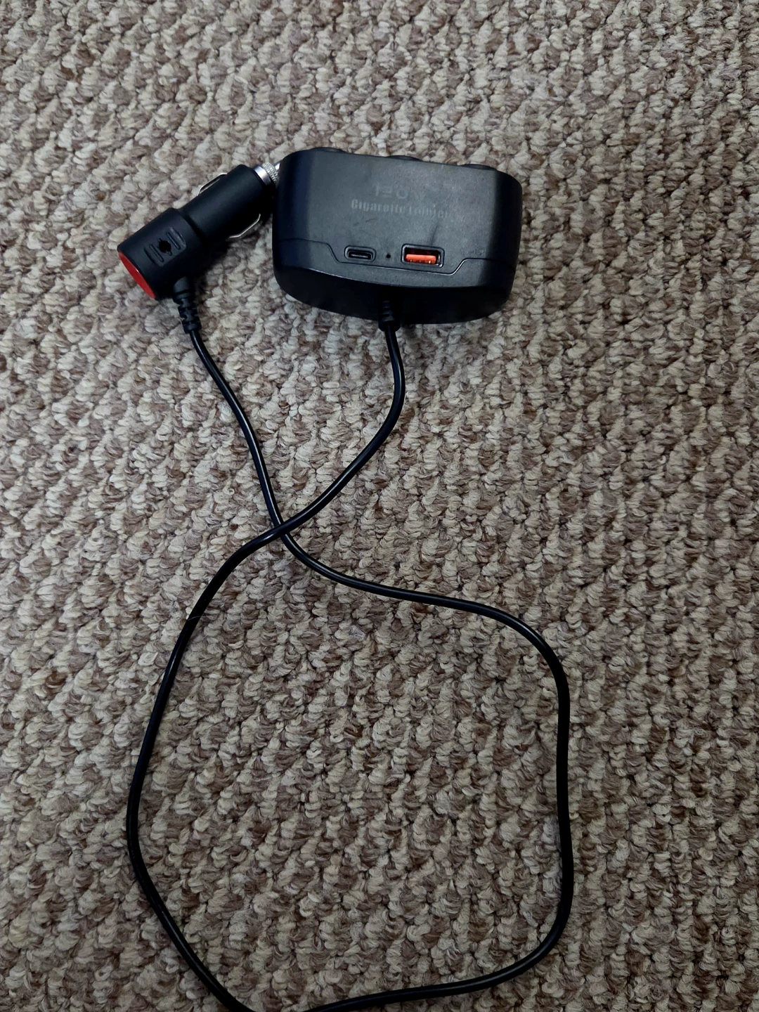120W Car Charger with USB-C and USB-A Ports - photo 3