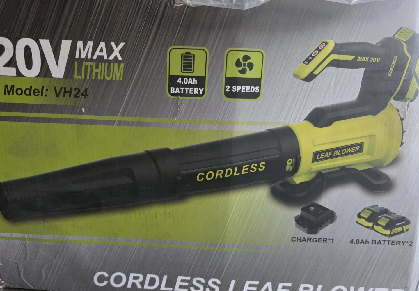 RYAHT 20V Cordless Leaf Blower - photo 2