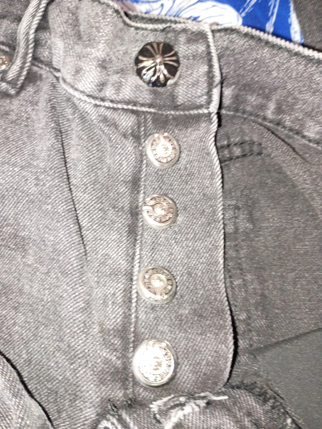 Chrome Hearts Denim Jeans - photo 2