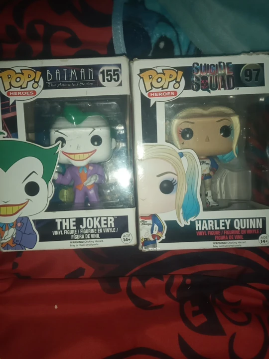 Funko Pop! The Joker & Harley Quinn Vinyl Figures