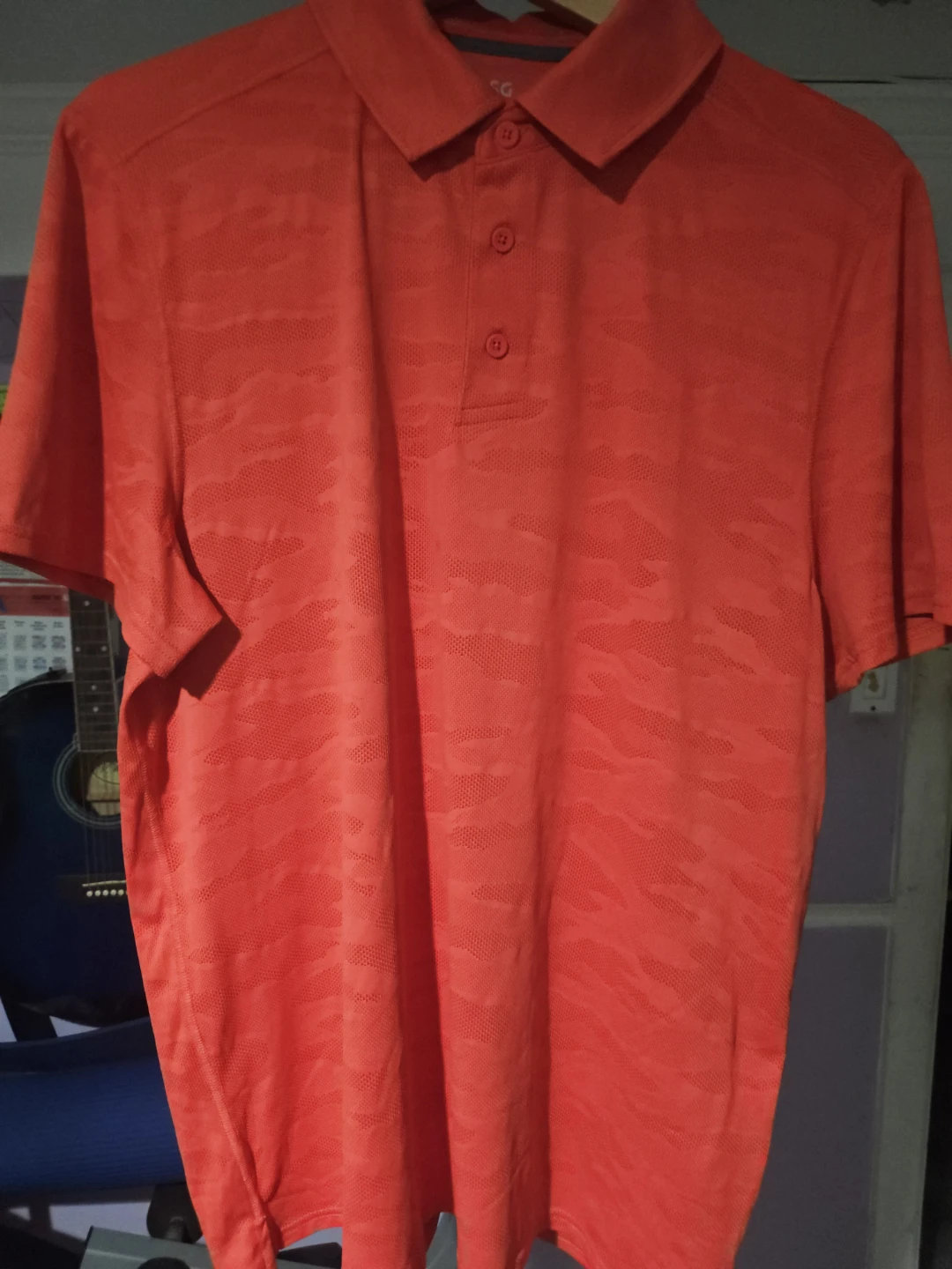 DSG Men's Movement Jacquard Polo Shirt - Medium