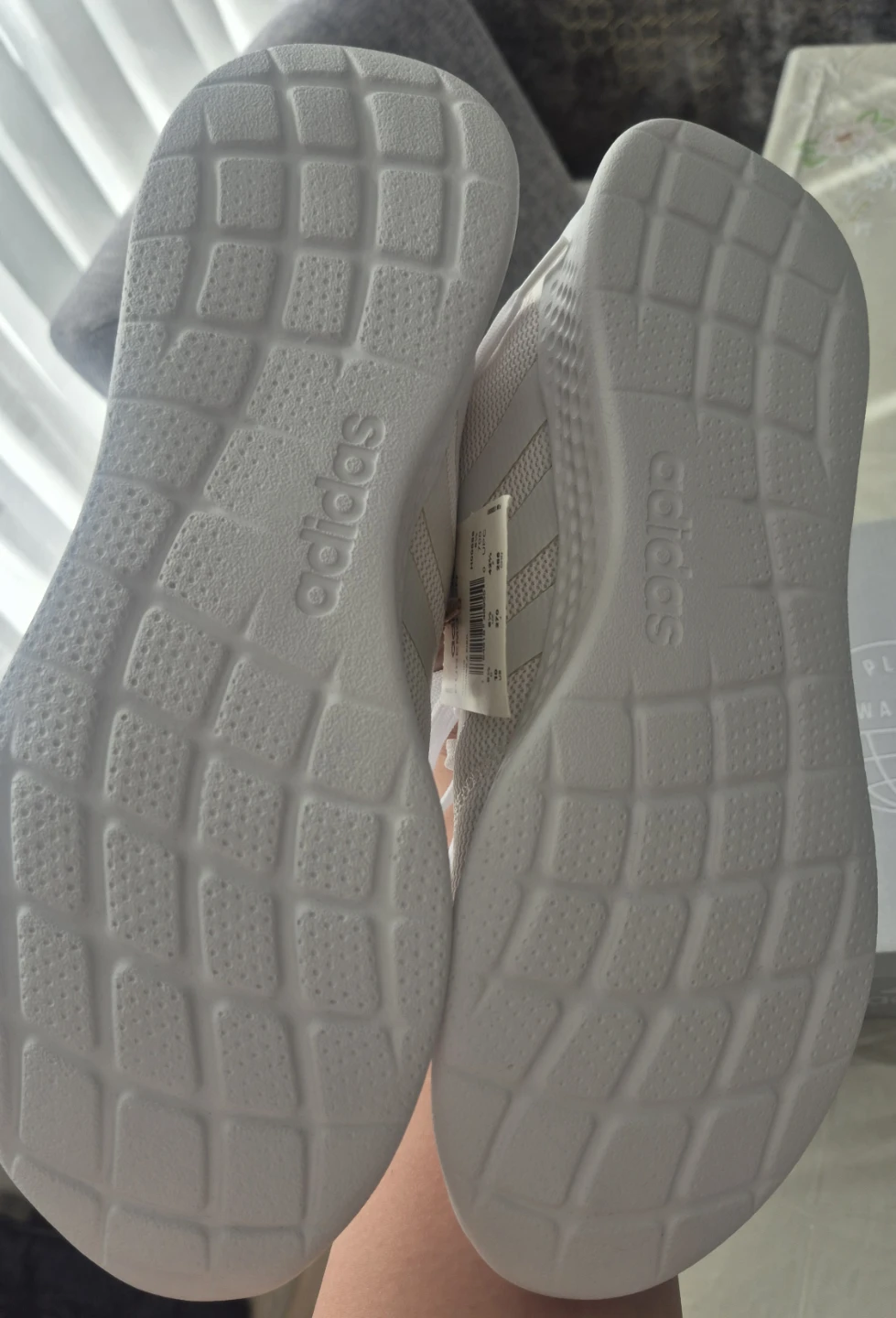 Adidas Cloudfoam Comfort White Sneakers - photo 4