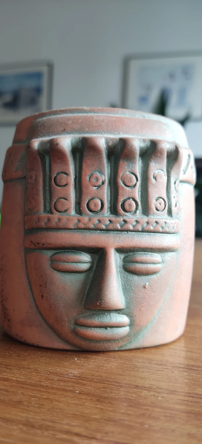 Terracotta Face indígenas en Colombia
