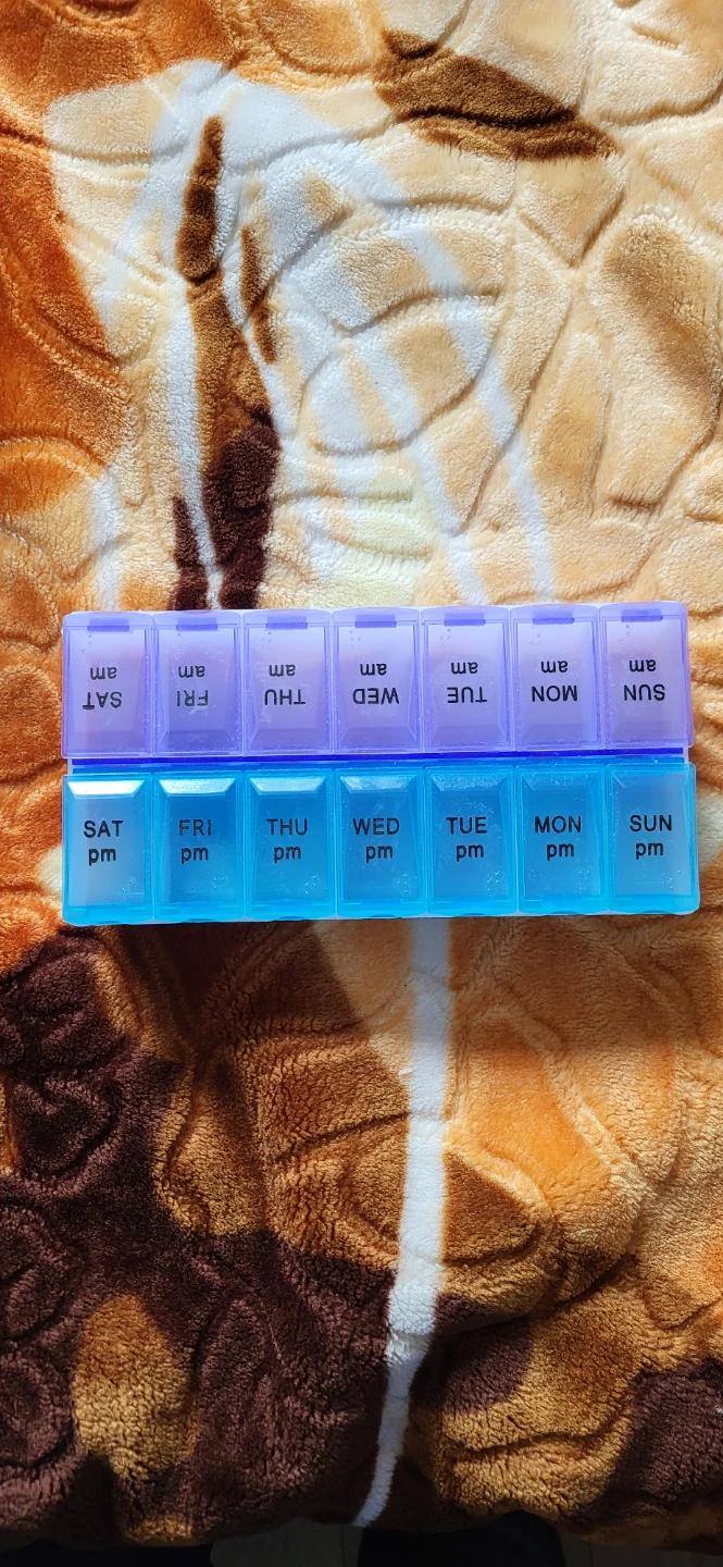 7-Day Pill Organizer for AM/PM⚽ - photo 2