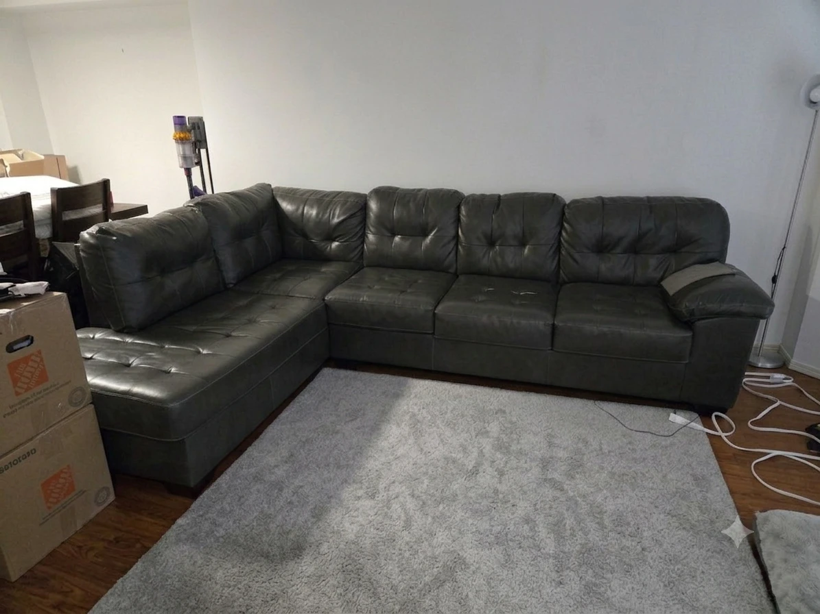 L-shaped sectional sofa