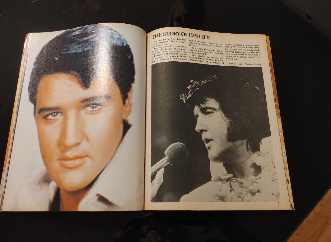 Vintage 1977 Elvis Presley Magazine - photo 4