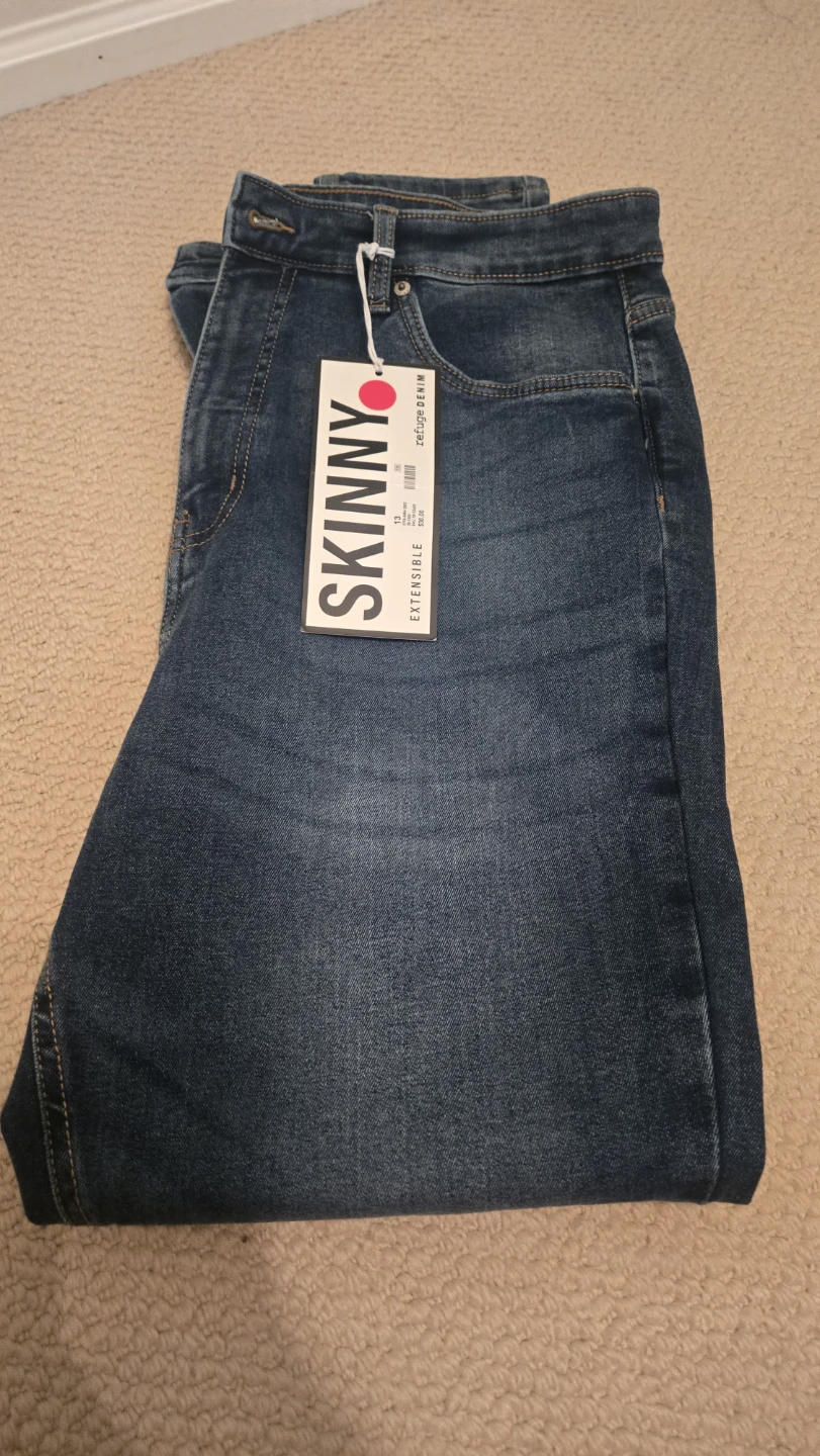 Refuge Denim Skinny Jeans - Size 13 - photo 2