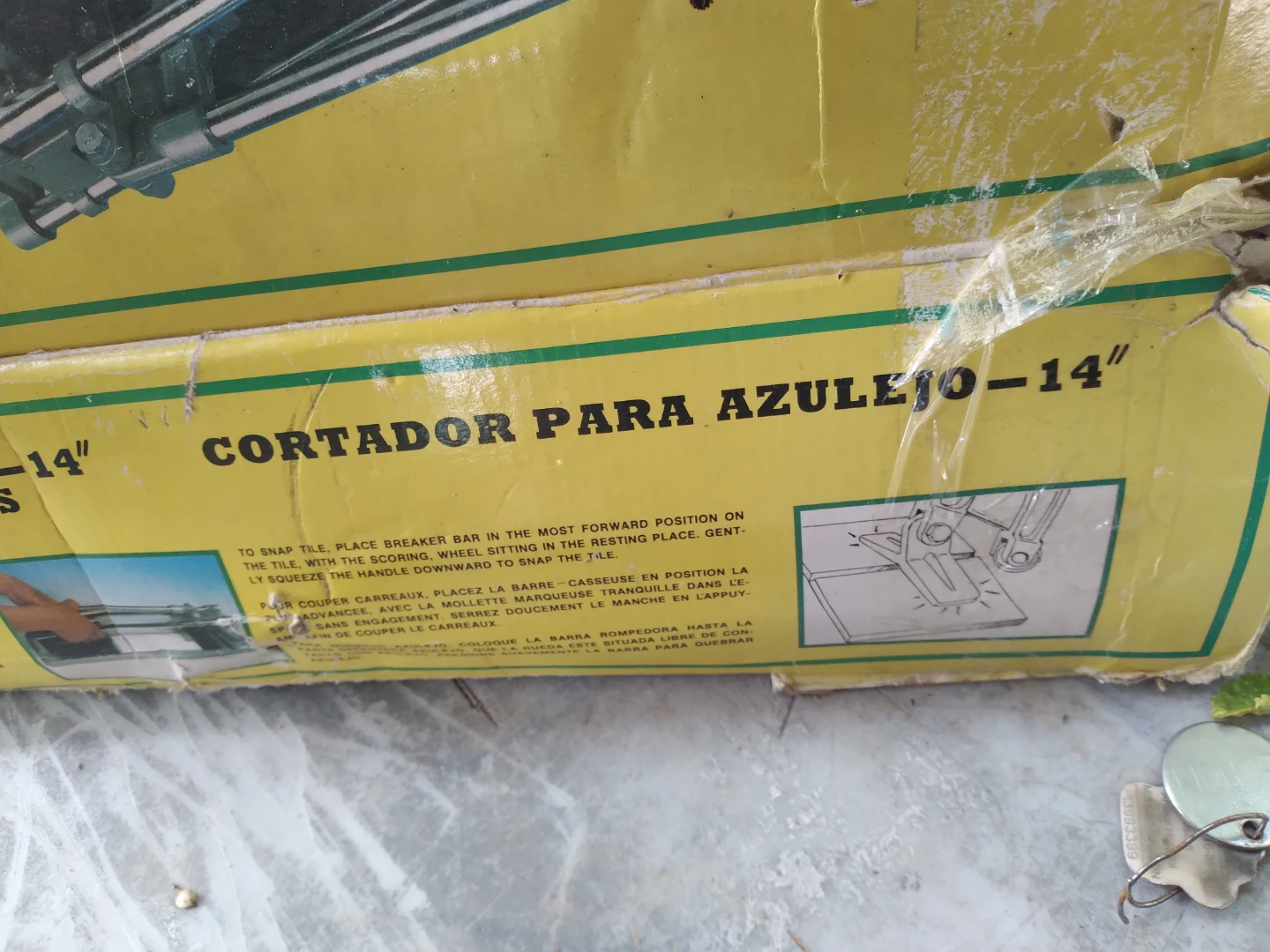 14" Tile Cutter Machine