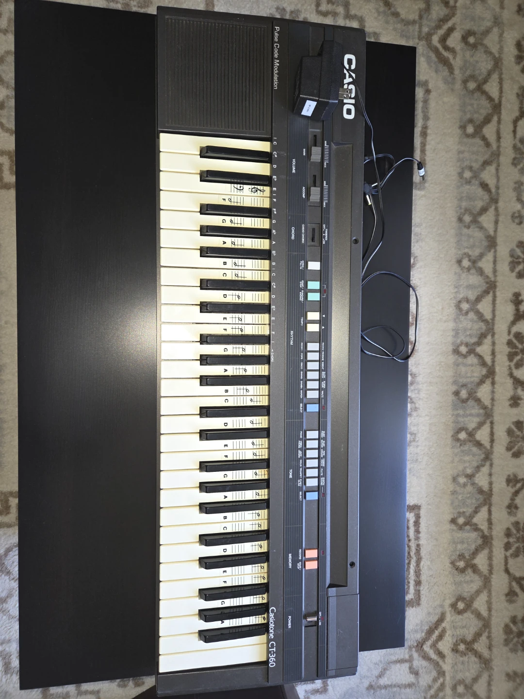 Casio Casiotone CT-360 Keyboard