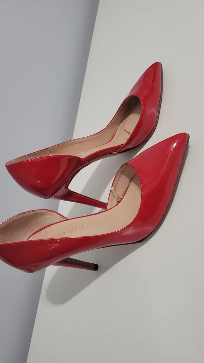 Madden Girl Red Patent Pumps Heels - photo 2