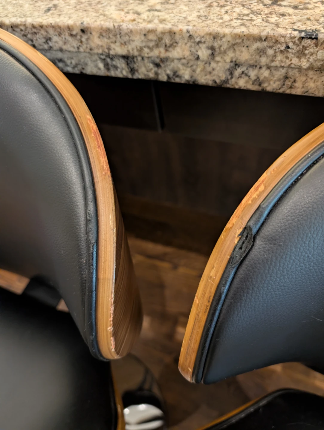 Set of 3 Adjustable Swivel Bar Stools - photo 4