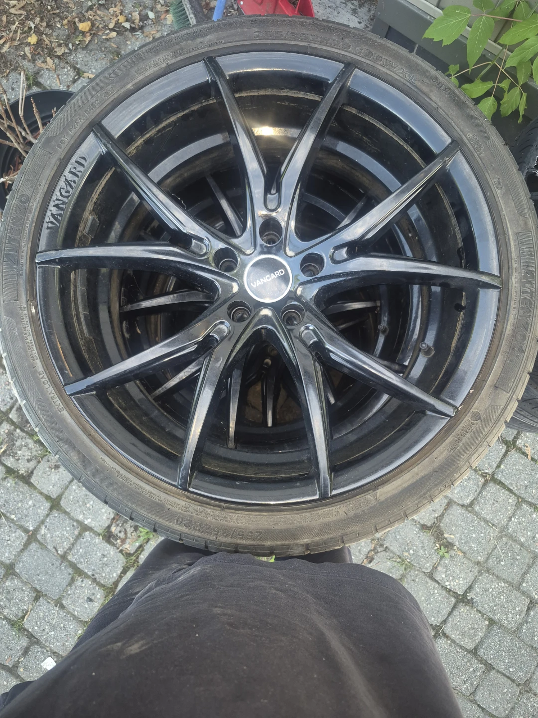 Vanguard Alloy Wheels and Tires Set