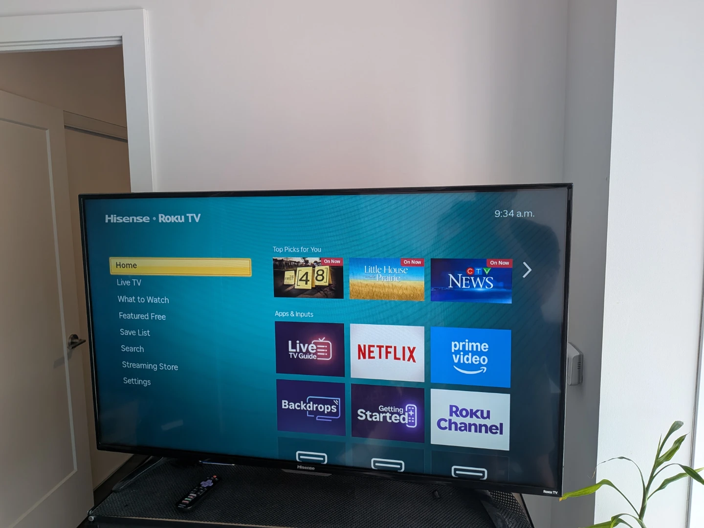 Hisense Roku 43" Smart TV (moving sale)