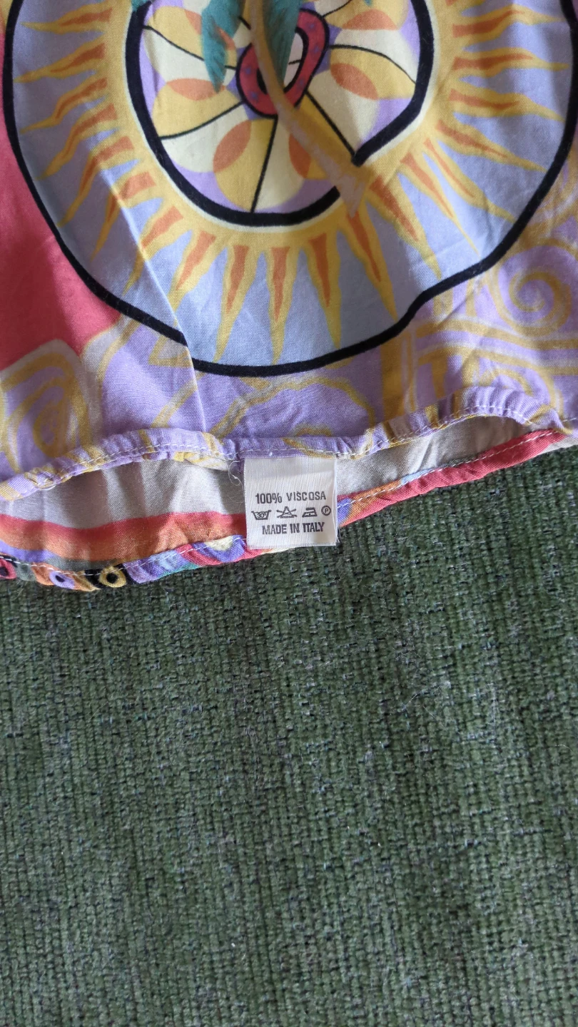 Viscosa Short Sleeve Button-Up Shirt - photo 3