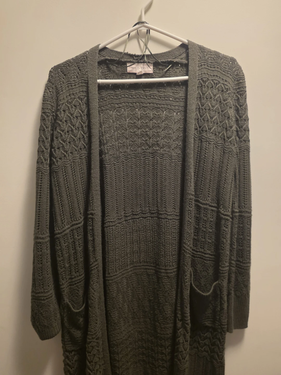 Wild Skye Women's Cardigan M/M Green Knit - photo 4