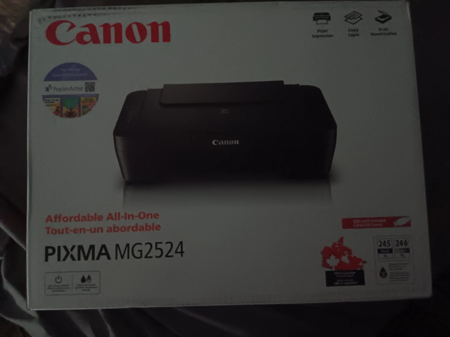 Canon PIXMA MG2524 All-In-One Printer
