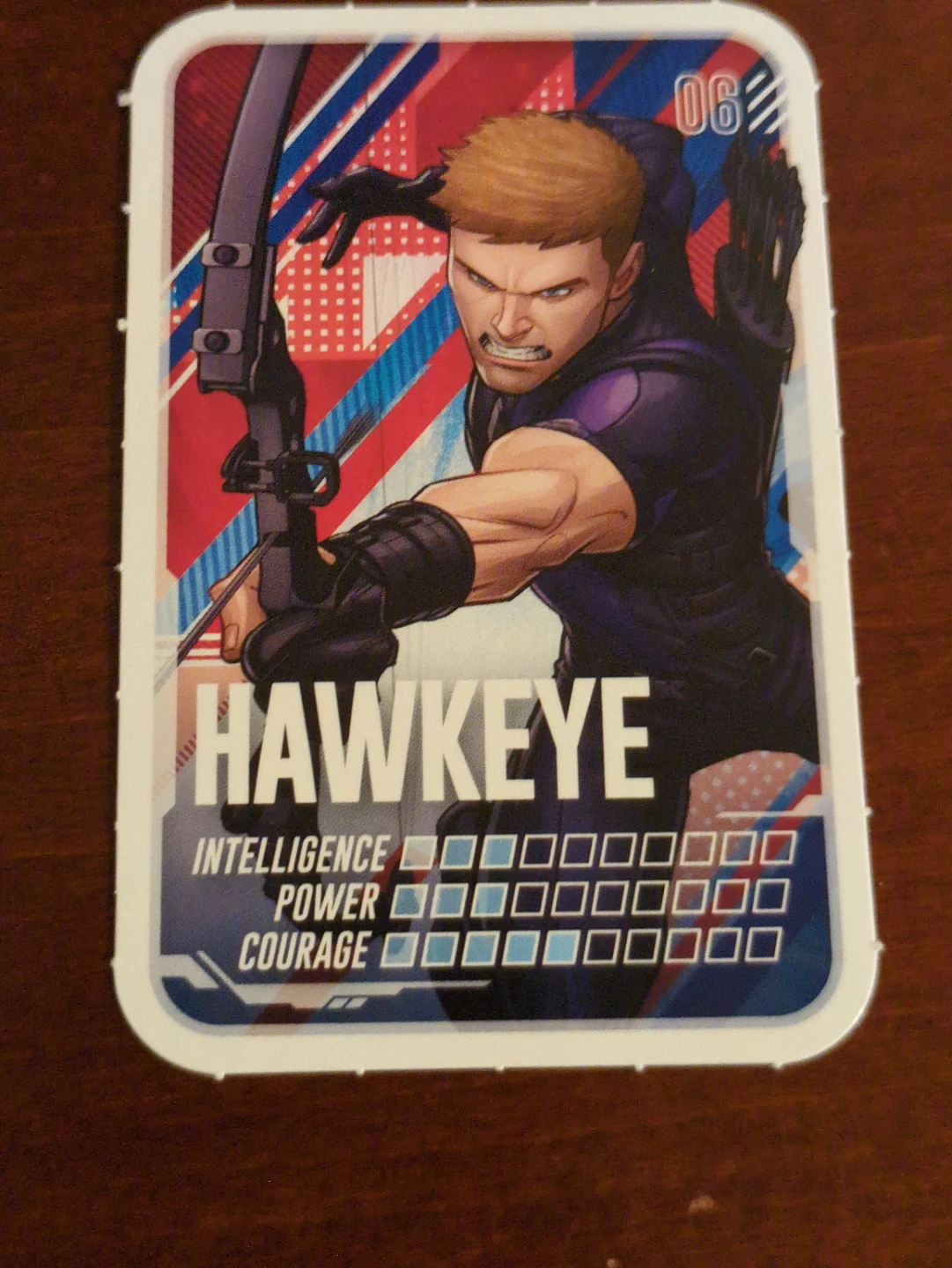Marvel Avengers Hawkeye Trading Card - photo 2