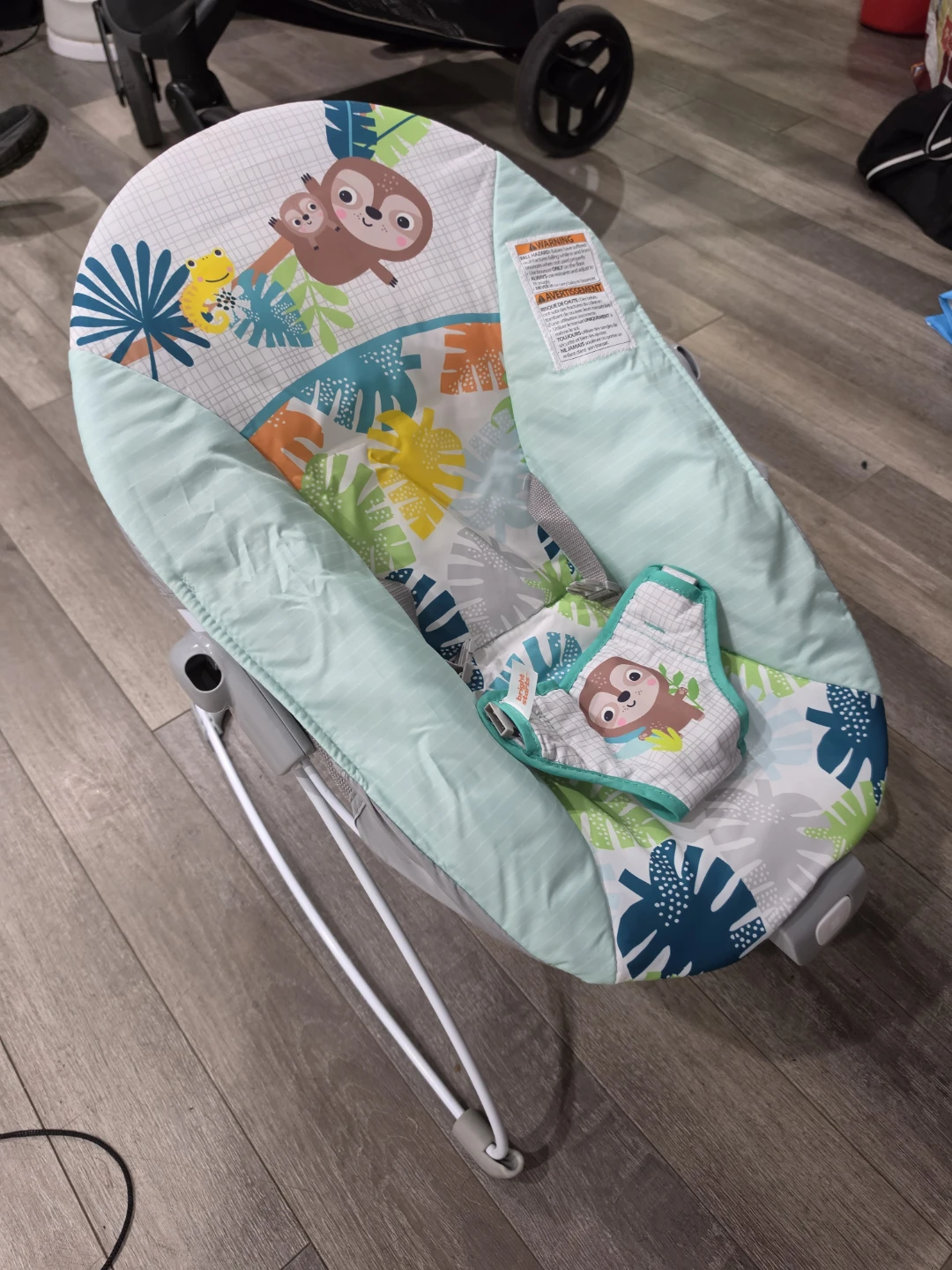 Baby Bouncer Seat Sloth Design