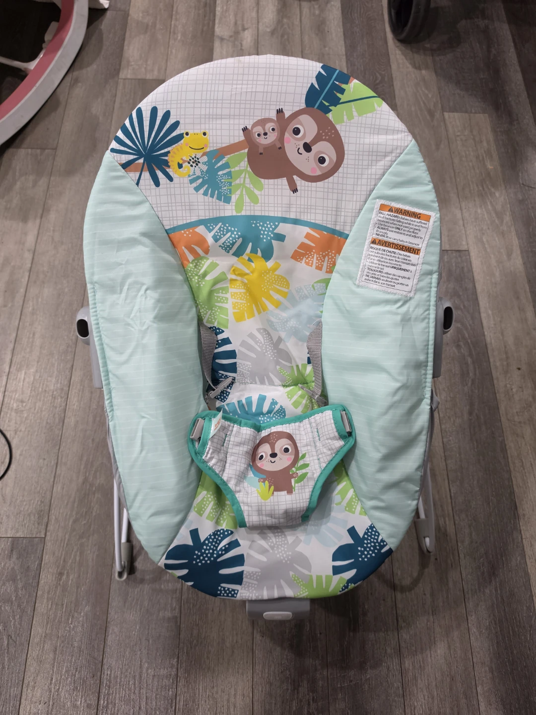 Baby Bouncer Seat Sloth Design - photo 2