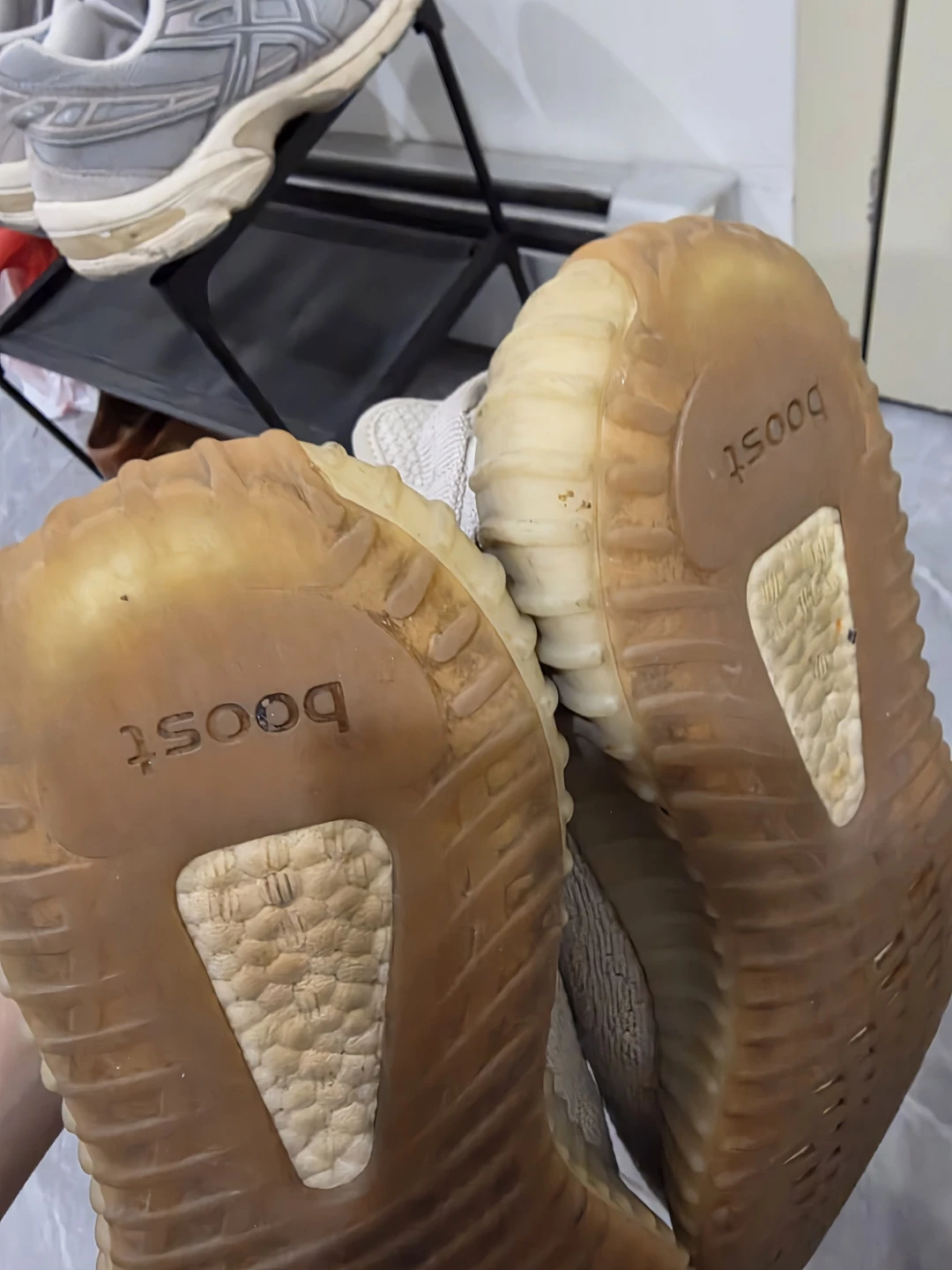 Adidas Yeezy Boost 350 Sesame US 9 - photo 2