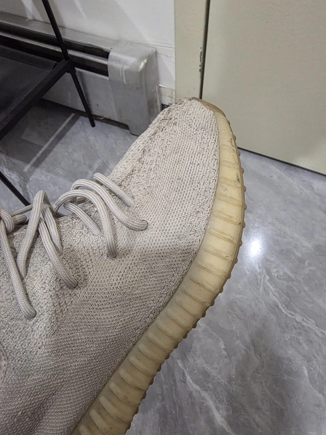 Adidas Yeezy Boost 350 Sesame US 9 - photo 4