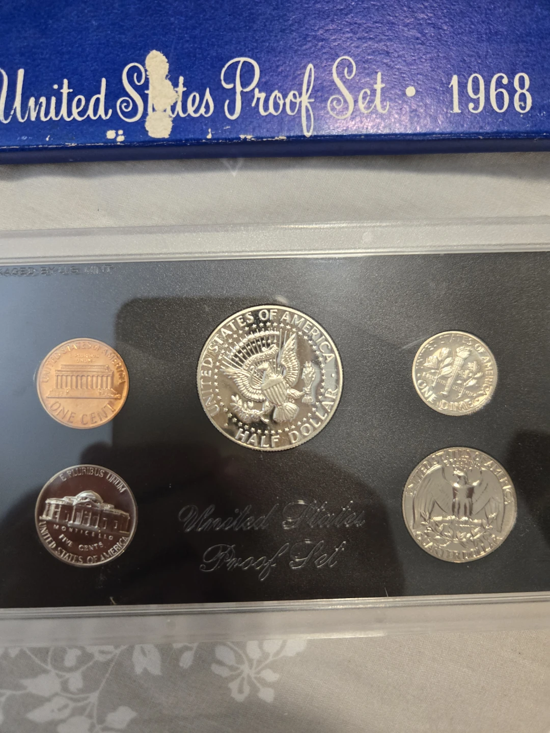 1968 United States SILVER Proof Set - photo 2