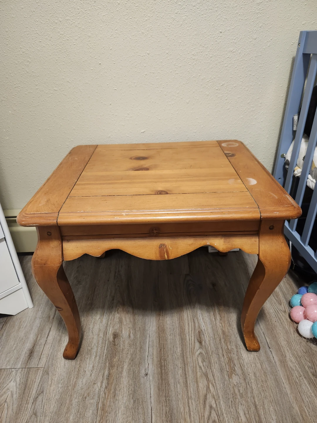 Wooden End Table