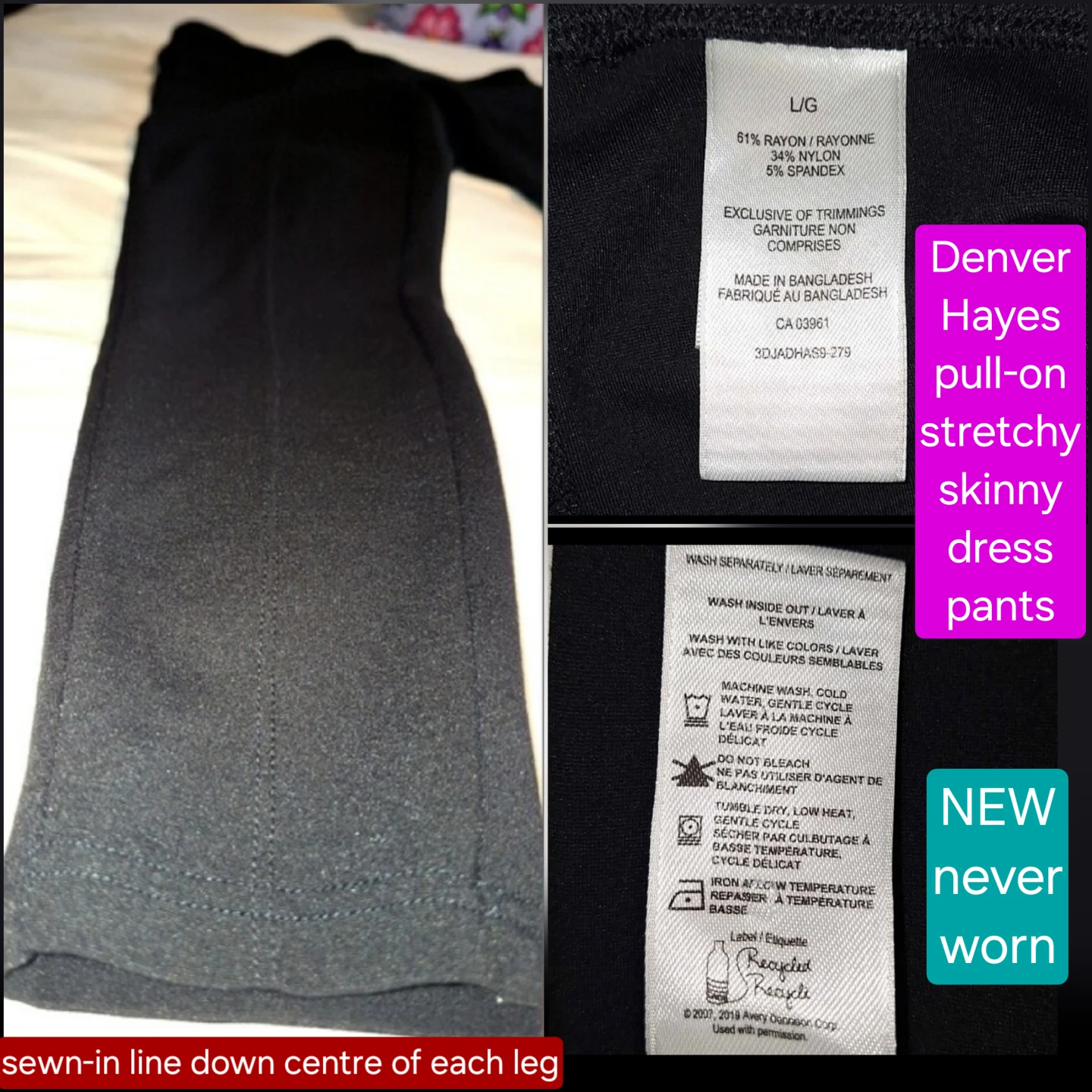 Women's size L pants - NEW - photo 4