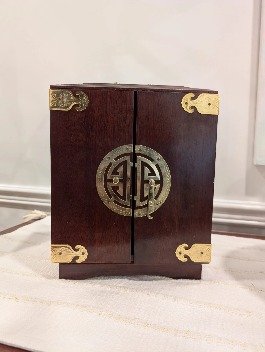 Wooden Jewelry Box with Drawers - photo 2