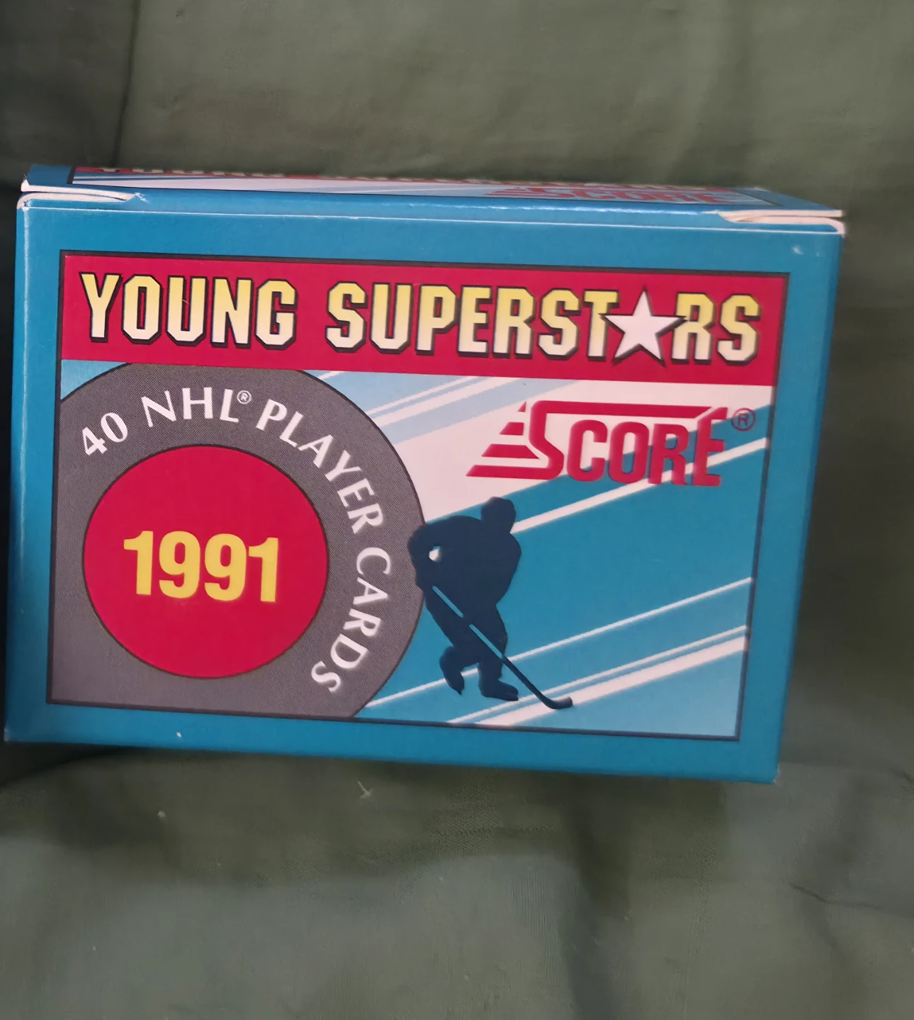 1991 Score Young Superstars NHL Player Cards Box
