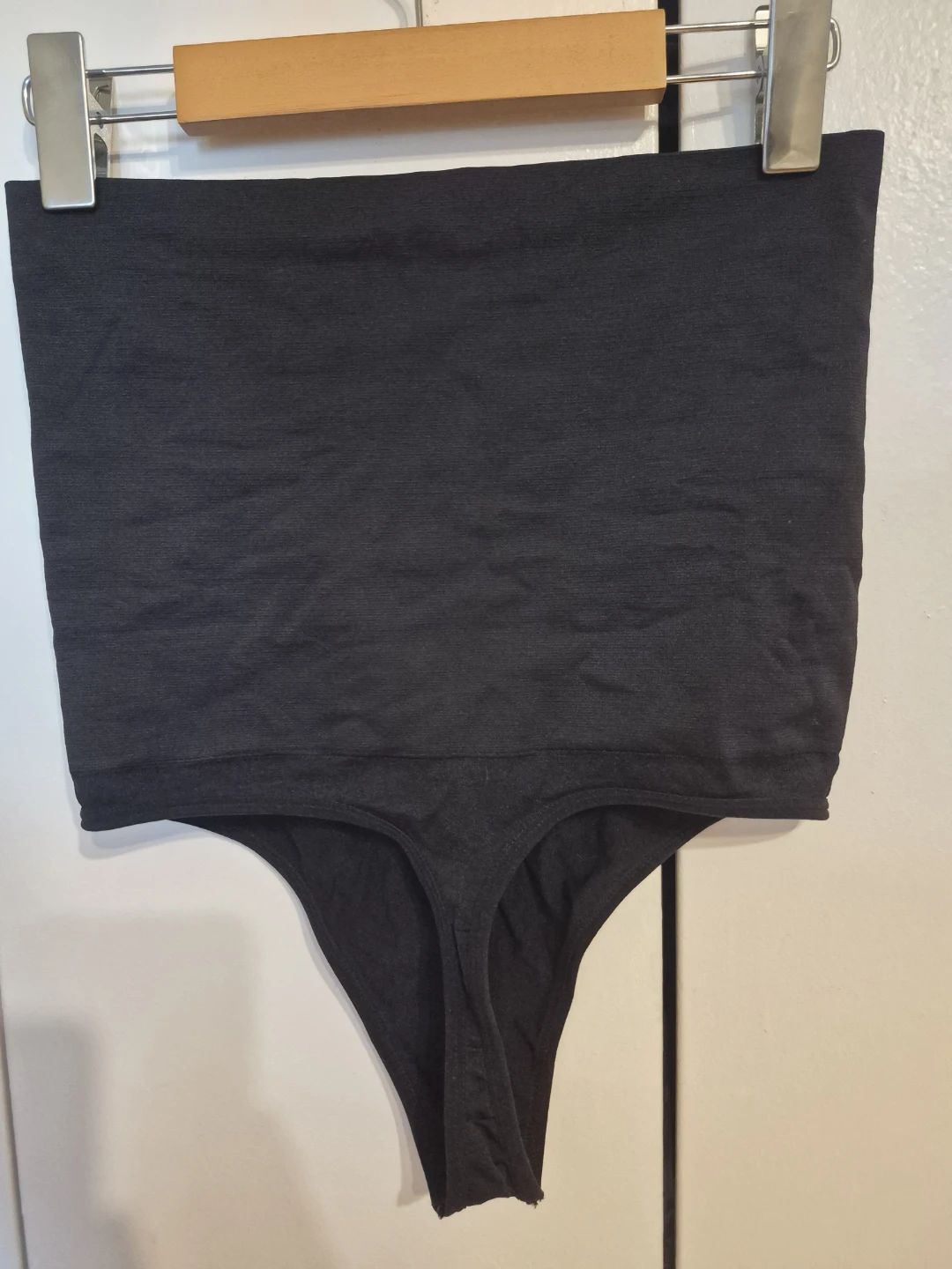Black Women's Shapewear Shorts and Thong - photo 4