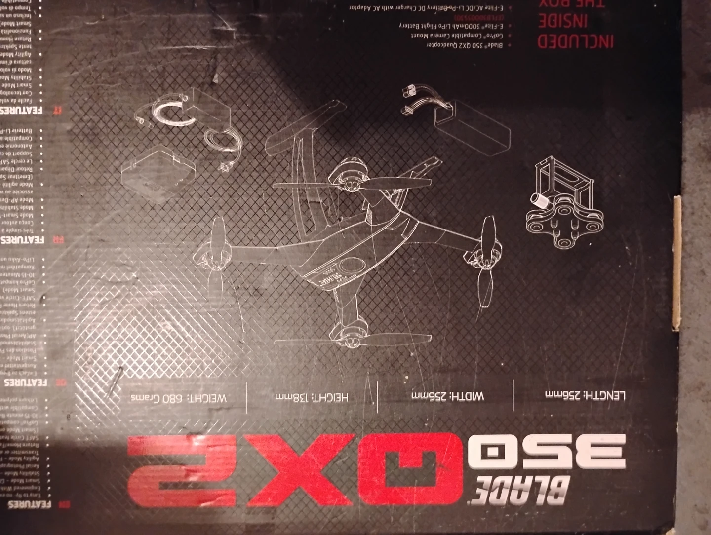 camera equipped drone Iin box with receipt - photo 4