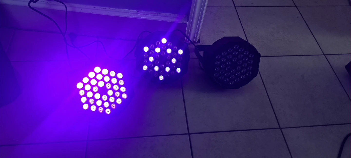 Kit de Luces para Fiestas + Máquina de Humo - photo 5