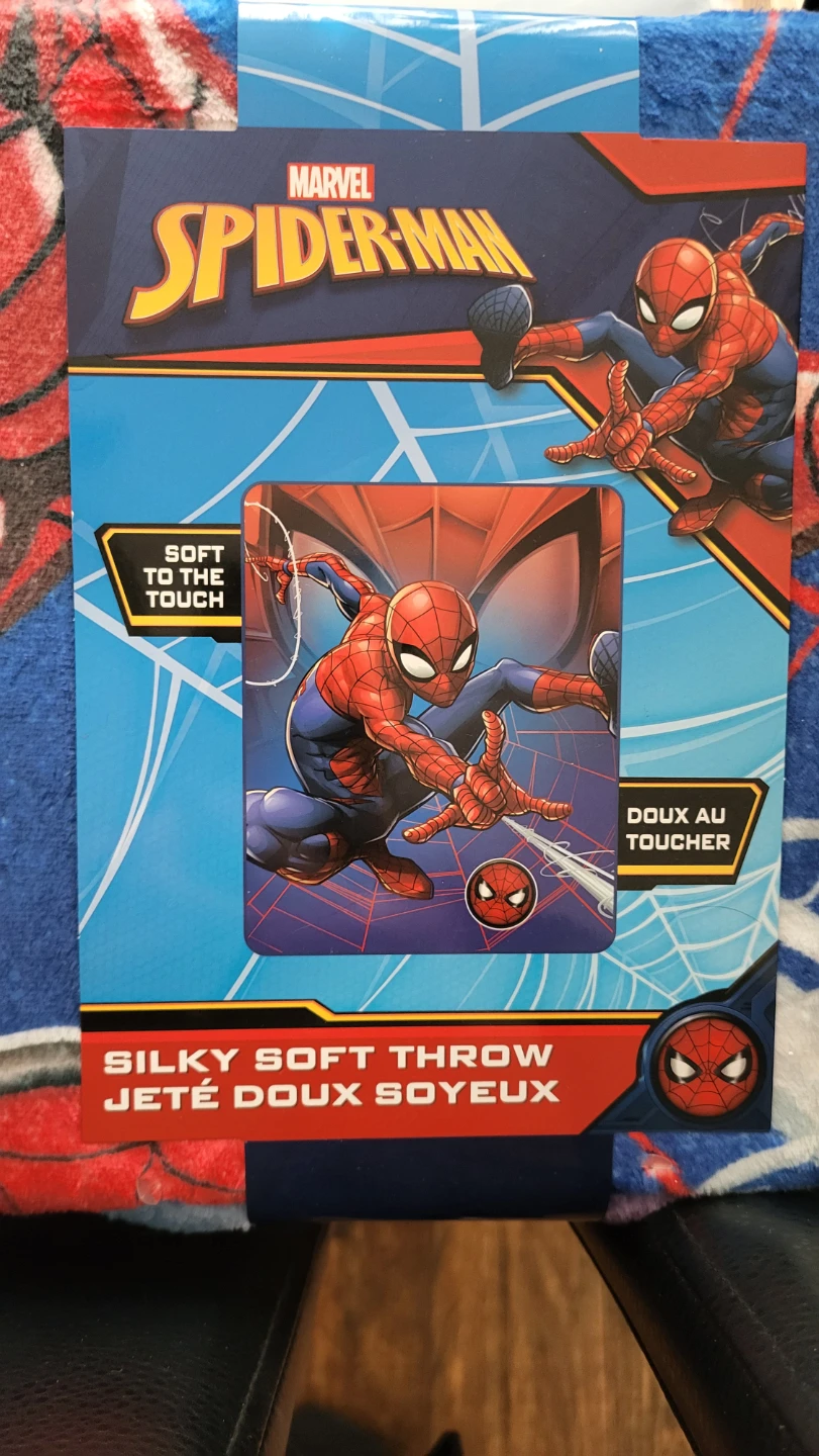 Marvel Spider-Man Silky Soft Throw Blanket