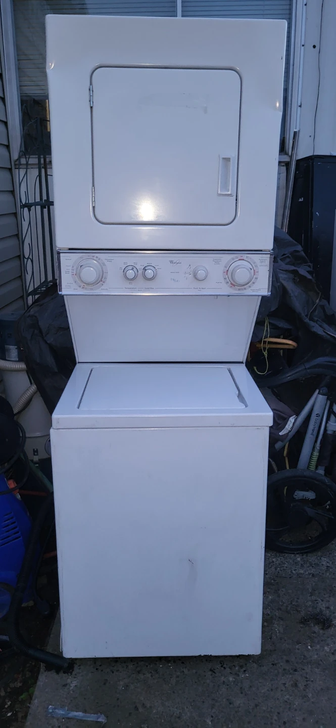 Whirlpool Stackable Washer and Dryer