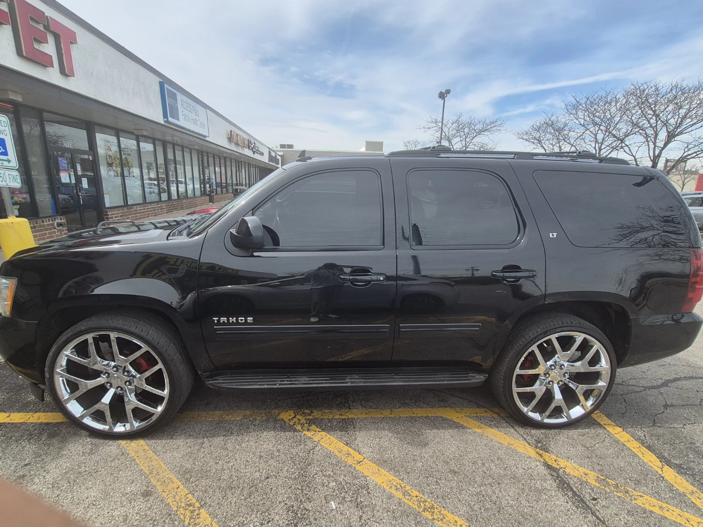 26 inch Chrome Wheels Rims with Tires - photo 3