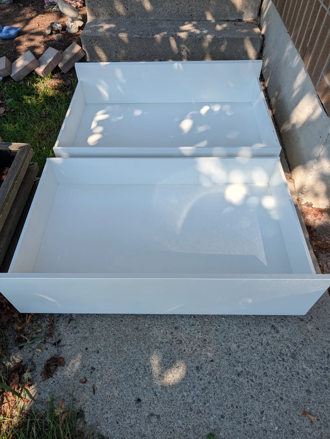 MALM White Drawer Inserts (Set of 4) - photo 2