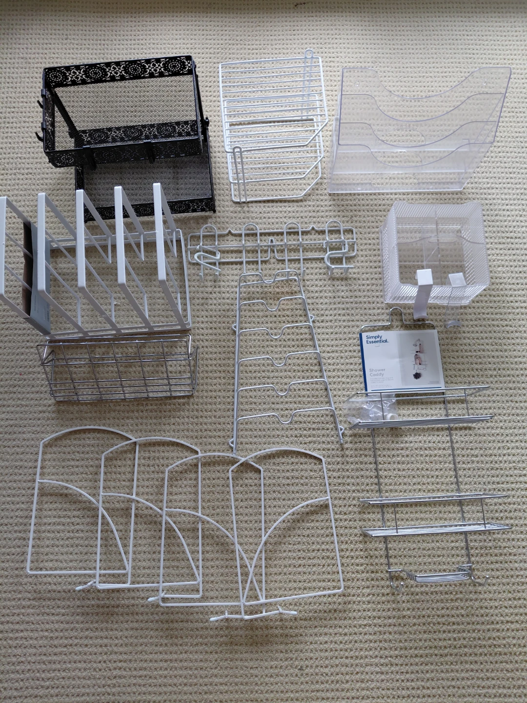 Organizers for home, school, office