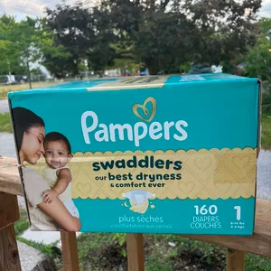 Pampers Swaddlers Diapers Size 1 - 160 Count