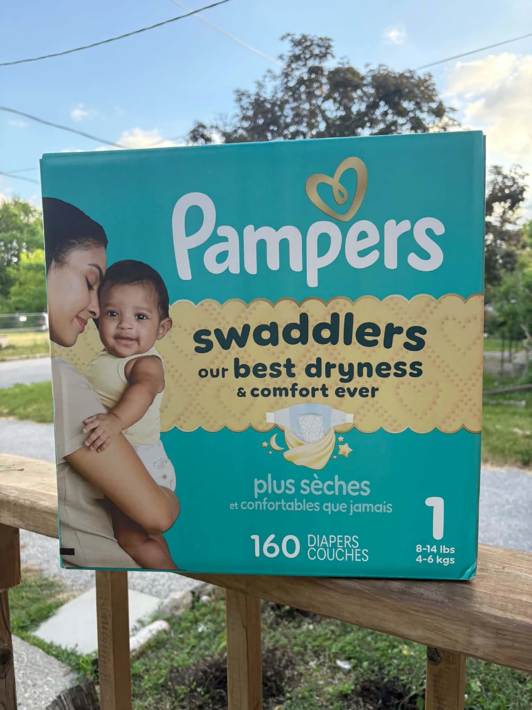 Pampers Swaddlers Diapers Size 1 - 160 Count - photo 2