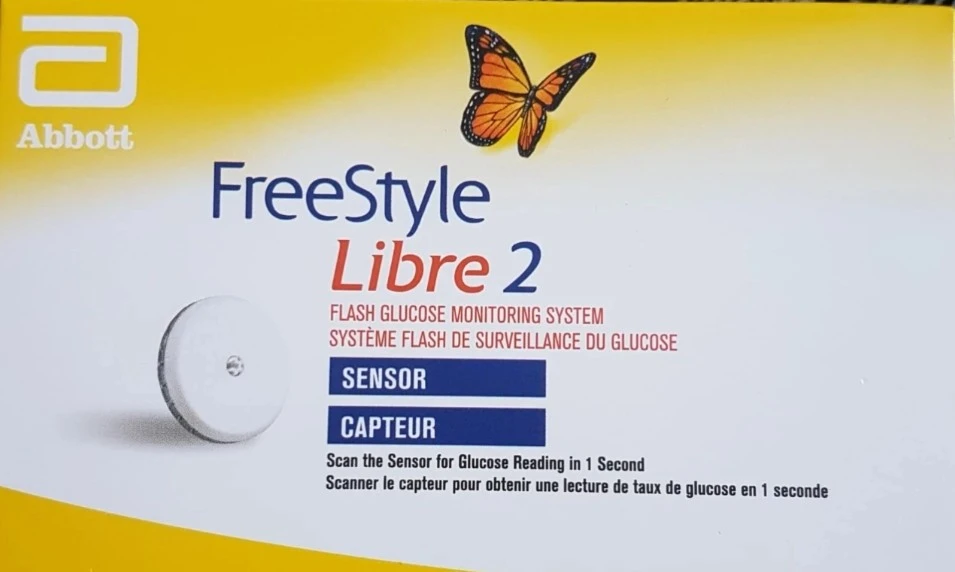 FreeStyle Libre 2 Flash Glucose Monitoring System Sensor