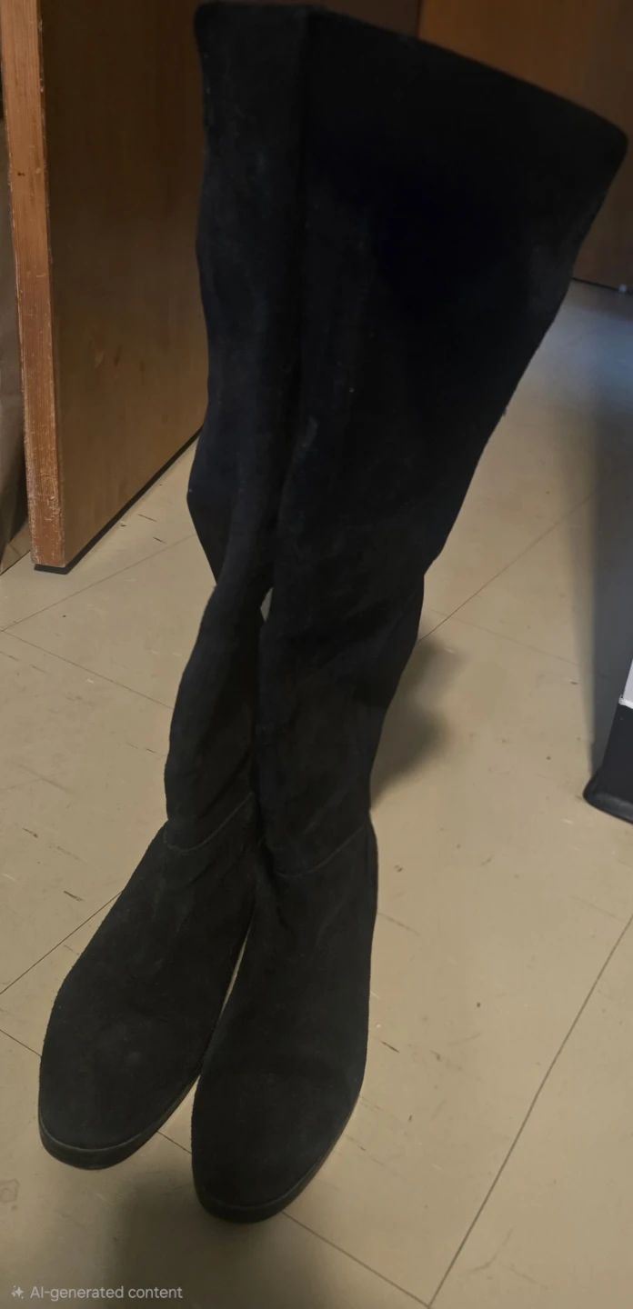 Black Over-the-Knee Boots