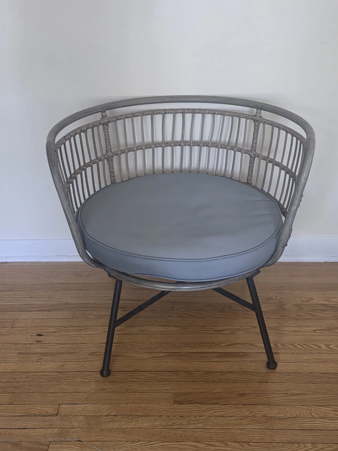 StyleWell Woven Accent Chair with Cushion