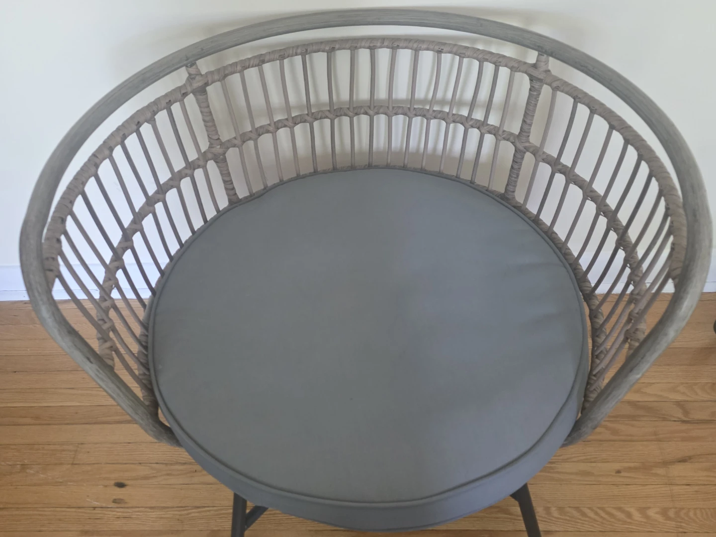 StyleWell Woven Accent Chair with Cushion - photo 2