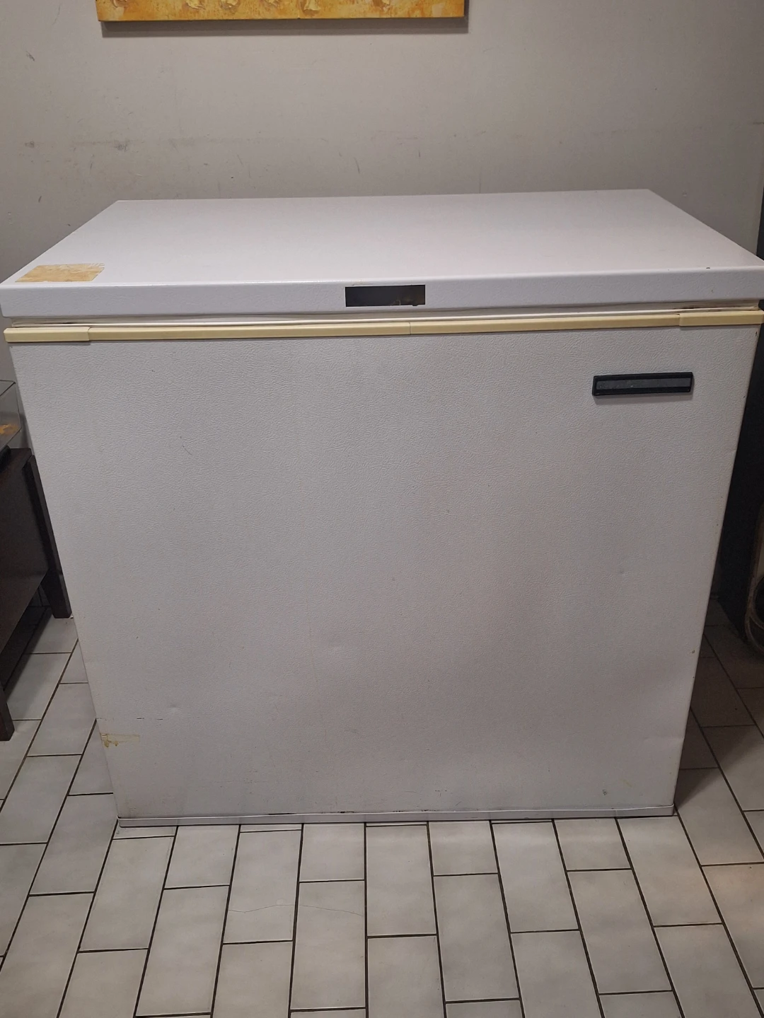 White Chest Freezer
