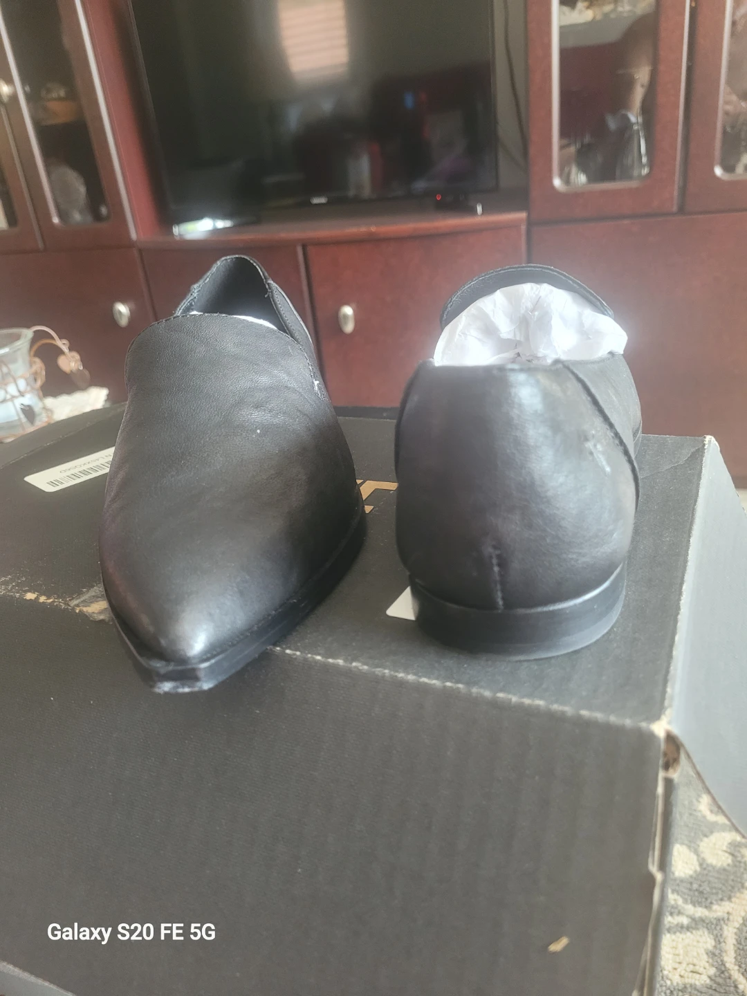 FRYE Women's Black Leather Loafers - photo 3