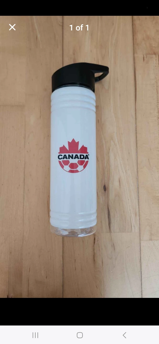 Canada Soccer & Telus Limited Edition Water Bottle