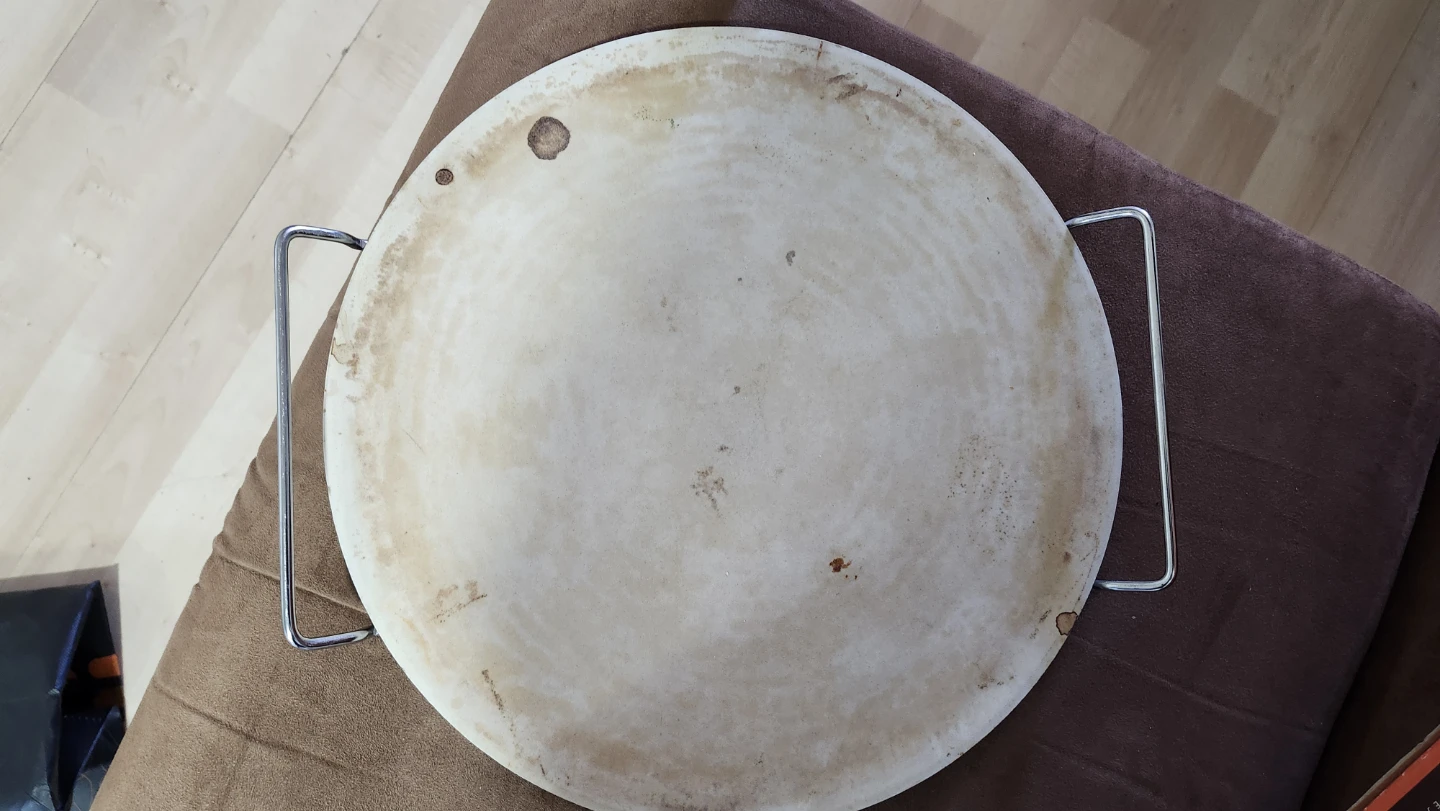 Baker's Secret Pizza Stone Set with Rack and Cutter - photo 4