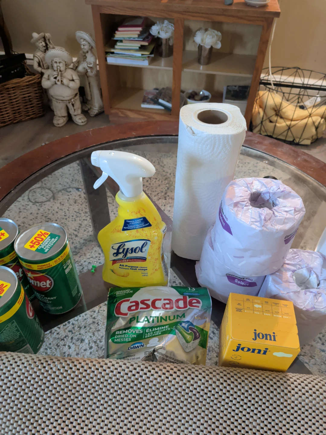Assorted Household Cleaning Supplies and Liners - photo 4